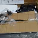 Rolling TV Stand with Power Outlet for 26-75 in LCD/LED TVs, up to 110 lbs
