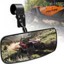 UTV Rear View Mirror, RZR Rearview Mirror for 1.75"-2" Roll Bar Cage Compatible with Polaris RZR 1000 XP Turbo PRO R Kawasaki Mule Honda Pioneer 1000 YXZ 1000 Teryx Can am Maverick X3