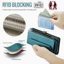 Asuwish Phone Case for Samsung Galaxy A54 5G Zipper Wallet Cover with Tempered Glass Screen Protector and Flip RFID Blocking Card Holder Stand Cell Accessories A 54 54A SM A546U 2023 Women Girls Black