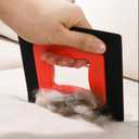 Pet Hair Removal Tool,Cat Dog Hair Removal Tool for Car Interior, Couch, Furniture, Lint,Clothes, Carpet(Black)