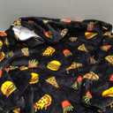 Fiosnow Pizza and Chips Blanket Hoodies for Kids 6-13YR Oversize Wearable Blanket Hoodies for Boys Girls Teens