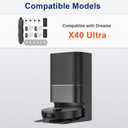 20 PCS Accessories for Dreame X40 Ultra Robot Vacuum, Replacement Parts Main Brush, Side Brush, Filter, Mop Pad, Dust Bag