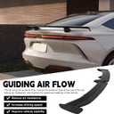 MTBNO Black 54 Inch PRO Style Rear Spoiler, Universal Car Rear Trunk Spoiler Wing Spoiler Compatible with Mazda Miata RX-7 Chevy Corvette Camaro Nissan Lexus Toyota Honda Civic Ford Mustang Scion
