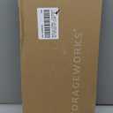 StorageWorks Hat Rack, Closet Organizer and Storage for Baseball Caps,Set of 2 with 10 Adjustable Stainless Steel Clips, Fits All Caps, Natural Walnut Color (14"W x 7.5"H)