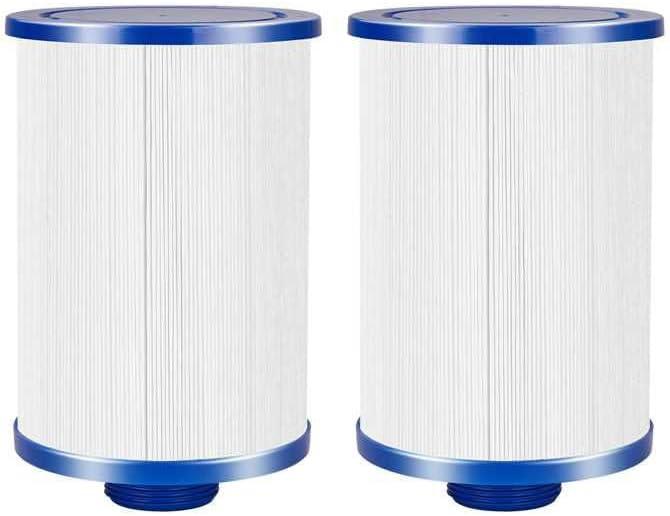 4CH-23 Spa Hot Tub Filter Cartridge Replacement-Compatible with PFF25TC-P4, Lifesmart 303263, Filbur FC-2400, Excel XLS-442,Freeflow FF-100 CLX Claro,AK-90032 - Fits 1 1/2" Inch Inlet (2-Pack)