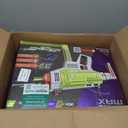 Dart Zone Max Omnia Pro Gen 3 Foam Dart Blaster150 FPS Full Auto Foam Dart Blaster for AdultsElectric Foam BlasterElite Blaster for Ages 14+ with 30 Half Length Darts, Sight, Mags, Stock & Eyewear