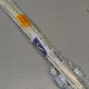 LONTAN Dresser Drawer Slides 23 Inch Bottom Mount Drawer Slides 1 Pair Drawer Rollers Cabinet Drawer Replacement White Kitchen Drawer Tracks and Rails with Plastic Brackets