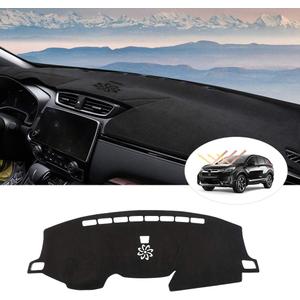 Cartist Suede Dash Mat Cover for Honda CR-V CRV 2017-2022 Dash Cover Nonslip Dashboard Mat Protector Sunshade No Glare