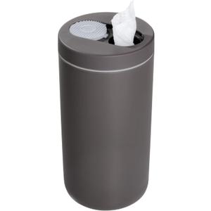 iDesign iD Cleaning Supplies, Charcoal (4.5" x 4.5" x 8.85")
