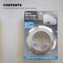 Stainless Steel Kitchen Sink Strainer: Heavy Duty Steel Mesh, Fits Most Sink Drains