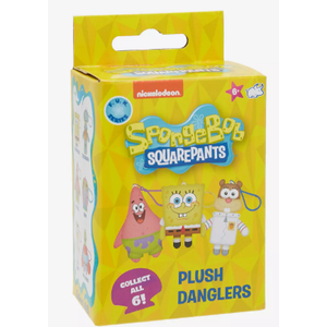 SpongeBob SquarePants Plush Danglers Collect All 6!