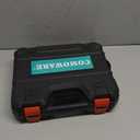 COMOWARE 20V Cordless Drill, Electric Power Drill Set with 1 Battery & Charger, 3/8 Keyless Chuck, 2 Variable Speed, 266 In-lb Torque, 25+1 Position and 34pcs Drill/Driver Bits (Green)