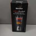 Mueller Smoothie Blender for Smoothies - Personal Blender for Shakes, Frozen Drinks, Baby Food & More, 15oz Travel Cup and Lid, Durable Stainless Steel Blades for Powerful Blending Performance
