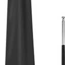 Patio Umbrella Cover Waterproof Umbrella Covers for Outdoor Umbrellas for 7 to 9Ft Umbrellas Protective Garden Market Parasol Umbrellas with Zipper and Rod, Black