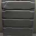 Samsonite Omni PC Hardside Expandable Luggage with Spinner Wheels, Silver, Checked-Large 28-Inch
