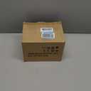 Hollyone Hydrangea Artificial Flowers in Vase Red Silk Fall Fake Flowers Arrangements with Glass Vase with Faux Water Faux Floral Bulk Bouquet for Office Table Centerpiece Shelf Home Decorations