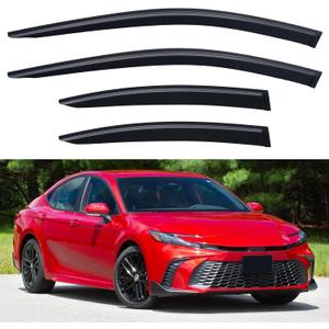 Window Visors Rain Guards for 2025 2026 Toyota Camry, Out-Channel Window Vent Wind Deflectors Visors Shades for 25 26 Camry LE SE XLE XSE