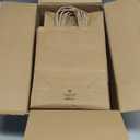BagDream Gift Bags 8x4.25x10.5 100Pcs Brown Paper Gift Bags with Handles Bulk for Wedding, Party Favor, Grocery, Shopping, Retail, Merchandise Medium Kraft Paper Sacks