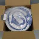 18 Pcs Blue White Stripe Family Towels Set with Hanging Loop-6 Bath Sheets,6 Hand Towels,6 Washcloths Ultra Soft Bathroom Towel Highly Absorbent Quick Dry Shower Towel for Beach Chair,Spa,Gym,Hotel