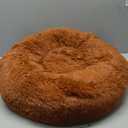 Bedsure Calming Dog Bed for Small Dogs - Donut Washable Small Pet Bed, 23 inches Anti-Slip Round Fluffy Plush Faux Fur Large Cat Bed, Fits up to 25 lbs Pets, Copper