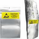 100pcs 3.15 * 5.12in ESD Bags,Resealable Translucent Antistatic Bags for SSD,HDD,Anti Static Bag for Hand Drive or Varieties of Electronic Device(100pcs 3.15 * 5.12 in)