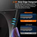 2 x Milomdoi 9 in 1 Screen Protector for Samsung Galaxy Z Fold 7, 3 Inside Flexible Film + 3 Front Tempered Glass + 3 Camera Lens Protector Accessories with Installation Frame