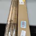 UNISHADES No Drill Cordless Bamboo Roman Shades, 3672 in, Teak | Natural material, Light Filtering, Easy Install