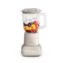 bella 10 Speed Countertop Blender, Juicer & Smoothie Maker, Fits-anywhere™ Kitchenware, Slim Flip & Store Design, Dishwasher Safe 48oz Capacity Pitcher & Lid, Stainless Steel Blade, 450 Watt, Oatmilk