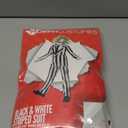 Morph Kids Black And White Striped Suit Costume Halloween Costume For Boys Halloween Costume (Medium)