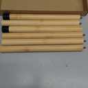 Wenqik 6 Feet Only Long Bamboo Limbo Stick Set Limbo Game for Kids Adults Detachable Bamboo Poles for Luau Party Games Celebrations Fun Indoor and Outdoor Tropical Game