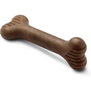 Bulkster Durable Chew Toy for Aggressive Chewers, Real Bacon, Made in USA, Large