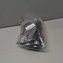 24 PCS Travel Hangers - Cruise Ship Essentials Portable Folding Clothes Hangers Travel Essentials Foldable Clothes Drying Rack for Travel (Black)