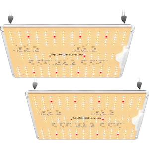 Spider Farmer 2025 New SF1000D 2Pack LED Grow Light with Samsung LM301B Diodes Deeper Penetration & IR Lights Full Spectrum Growing Lamps for Indoor Plants Seedlings Vegetables Flowers 2x4 Grow Tent
