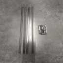 94'' Black Cord Hider, Delamu Cord Cover Wall, One-Cord Channel Cable Hider, Wire Hiders Covers for Cords, Cable Cover Raceway, Cord Covers for Tv Wires on Wall, 6xL15.7 W0.59 H0.4in, Small, Black