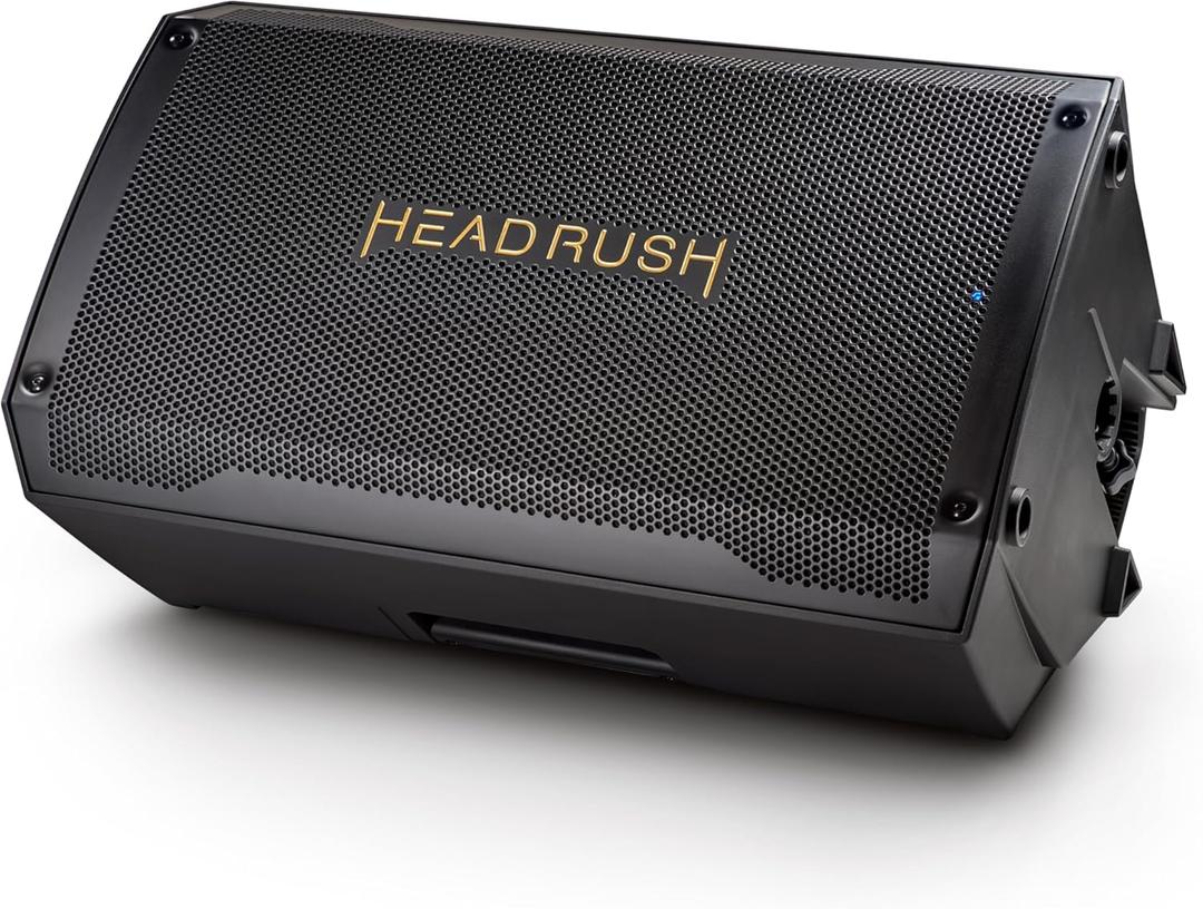 HeadRush FRFR108 MKII - 2000W Electric and Bass Guitar Amp, 8" Full-Range Flat-Response Bluetooth Speaker for Multi-FX and Amp Modeling Processors