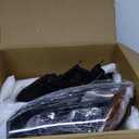 Headlights Compatible with Cascadia 2018-2023, Projector Headlamps, Pair Set, Black Housing