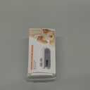 2Pcs Mini Bag Sealer with Cutter and Magnet,Rechargeable Mini Bag Sealer and Cutter,Household Hand Pressure Portable Snack Plastic Heat Sealing Machine for Snacks,Food Freshness Storage (White+Blue)