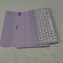 Keyboard Case Compatible with iPad Air 11-inch/ Air 5th 4th Generation Case with Keyboard-Backlit Detachable, Folio Cover with Pencil Holder for Air 11" M3/ M2 (2025/ 2024), Air 5/ Air 4 (Purple)