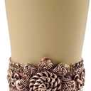 Avanti Braided Medallion Lotion Pump, Gold, 
5.5"L x 2.59"W x 8.38"H