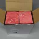 Kosiz 1000 Sheet 20 Bid Raffle Tickets Chinese Auction Tickets Sheets Auction Fundraiser Ticket Numbered with Name and Phone Number Per Sheet Raffle Tags for Silent Auction (Red)