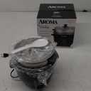 Aroma Housewares ARC-363-1NGB 3 Uncooked/6 Cups Cooked Rice Cooker, Steamer, Multicooker, 2-6 cups, Black