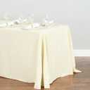 Tablecloth 160X90 2Pack Ivory