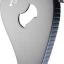 Jar Bottle Can Opener for Weak Hand & Seniors with Arthritis-Easy Twist Off Caps (0.6"-2.7") & Pull Tab Seals,Unique Kitchen Gadget,Multi,Portable Christmas Gifts for Elderly/Women/Men (Black)