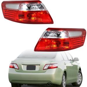 1 Pair Passenger and Driver Tail Lights Replacement for Toyota Camry 2007-2009 Tail Lamp 8155006240 8155133340