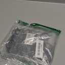 30 Pieces Metal Drapery Curtain Rings Curtain Hanging Rings and 30 Pieces Metal Curtain Drapery Pin Hooks for Window Curtain, Door Curtain and Shower Curtain, 30 mm Internal Diameter (Black)