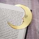2 x Literature Brass Bookmark - Metal Bookmark, Paper Clip, Brass Page Markers, Book Lover Gifts for Women, Birthday Teacher Christmas Gifts for Women (Cat)