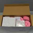 Shappy 12 Set Valentine's Day Snow Globe Craft Kit DIY Make Your Own Plastic Glitter Heart Gnome Snow Globes Kit for Valentine's Day Home Activities