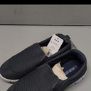 NewDenBer Sport Men's Casual Lightweight Slip-On Sneaker (9  Grey)