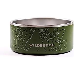 Widlerdog Stainless Steel Dog Bowl with Extra Durable Kitchen-Grade BPA-Free Stainless Steel with Non-Slip Rubber Ringed Bottom 32 oz