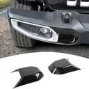 for Jeep JL Front Bumper Trim Cover Compatible with Jeep Wrangler JL JLU Gladiator JT 2018-2024 Carbon Fiber Exterior Accessories 2pcs